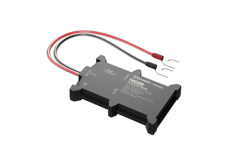 Teltonika FMC880-E 4G LTE jármű GPS nyomkövető – Motortérbe szerelhető védelem